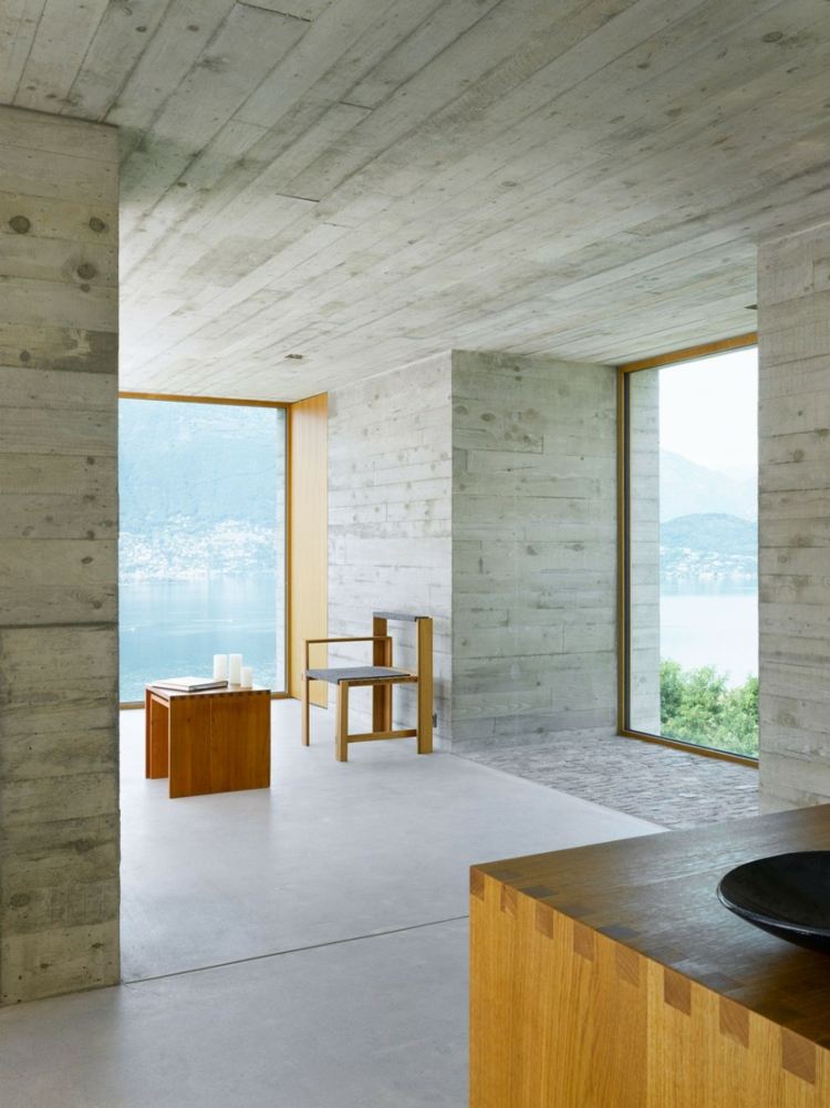 väggdesign-betong-look-ljus-panorama-view-board-look-trä-platta