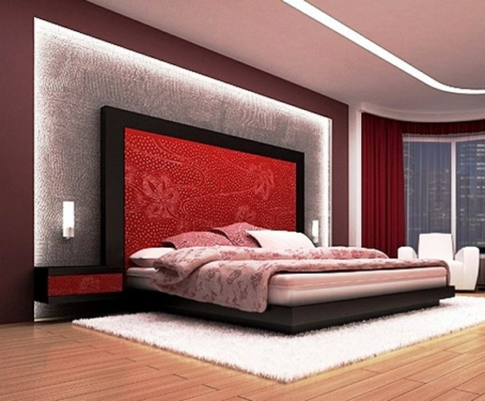 vägg-design-i-sovrummet