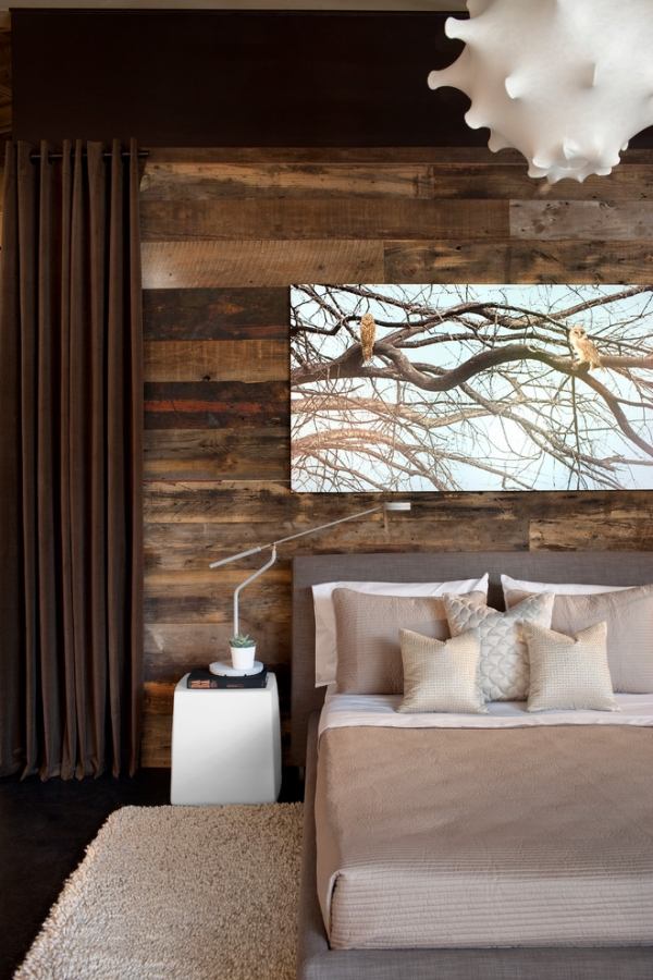 sovrum vardagsidéer design-med trägolvbrädor-rustik charm