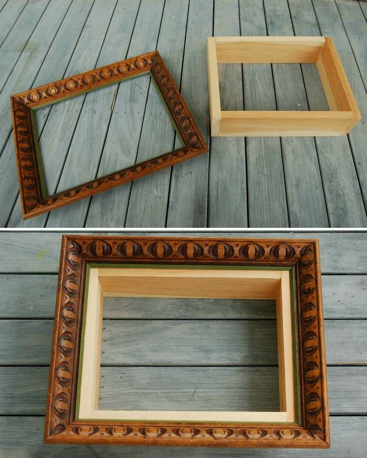 vägghylla-shabby-chic-do-it-yourself-tinker-box-frame-scraps-wood-bildramar