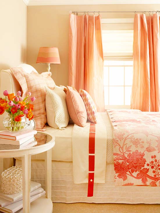 Laxrosa Krämiga vita färger Sovrum Sängkläder för möbler vid sängbord