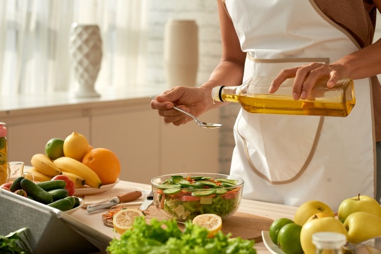 äta hälsosamma vegetabiliska oljor för artrit