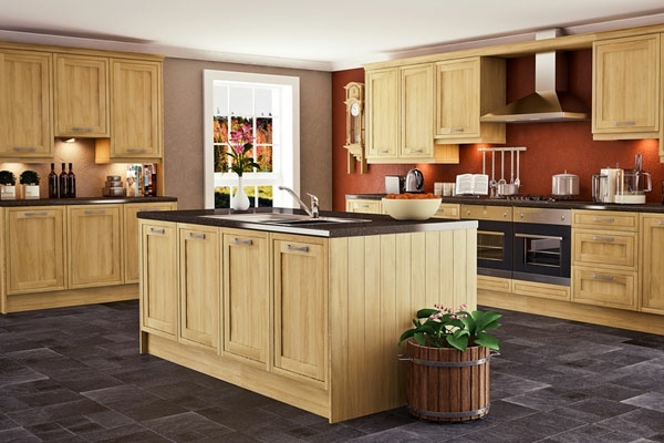 stort-trä-hörn-kök-elegant-design