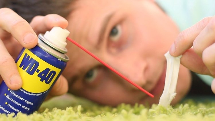 vad är wd40 applikation tuggummimatta