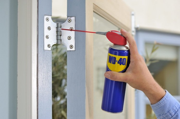 vad är wd40 -applikationen gör rostmetall mer mobil