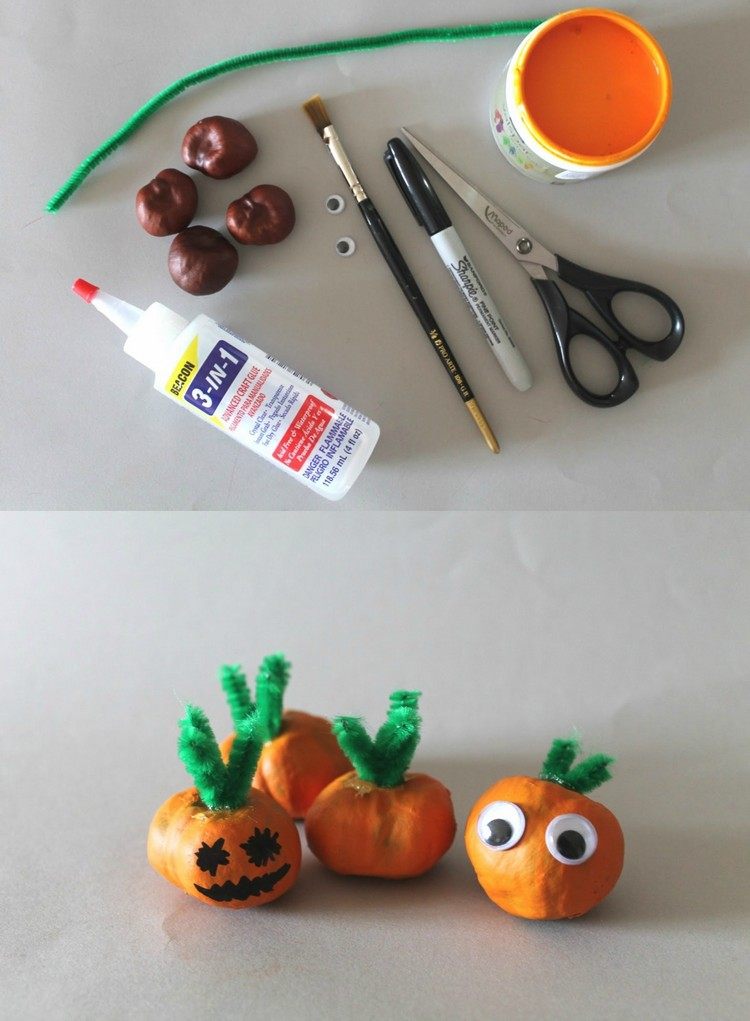 kastanj-tinker-höst-halloween-pumpor-målning-pip-renare