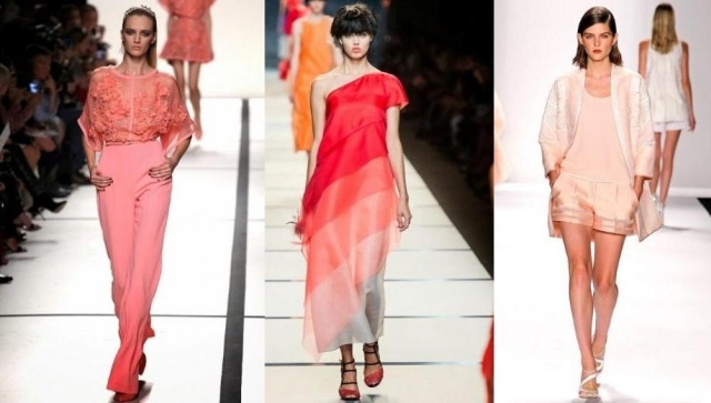 Senaste kläder för kvinnor-våren sommar trendiga färger 2014