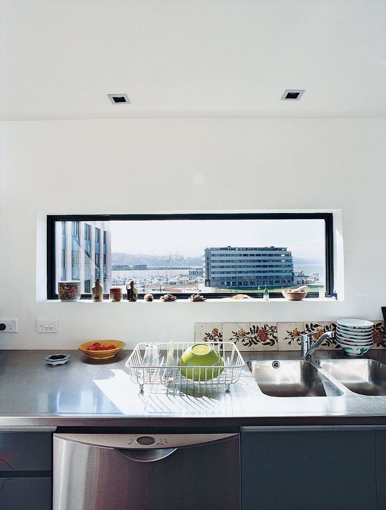 handfat för kök praktiska tips för installation av fönster dubbel handfat rostfritt stål diskmaskin utsikt port
