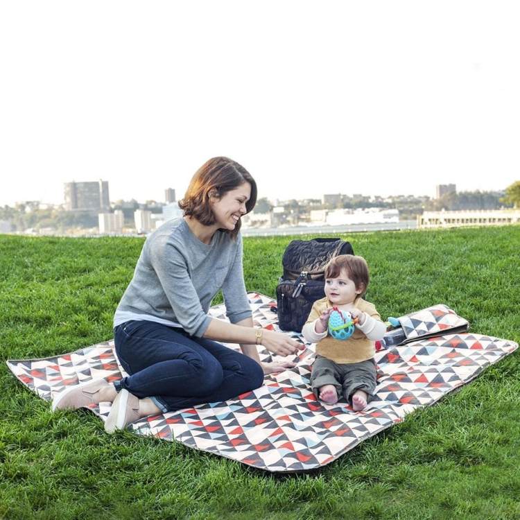 vattentät-picknick-filt-mamma-barn-filt-gräsmatta-leksak-vackert-mönster