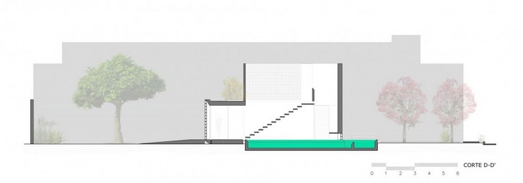 enfamiljshus - mexico arkitekter plattformstrappor