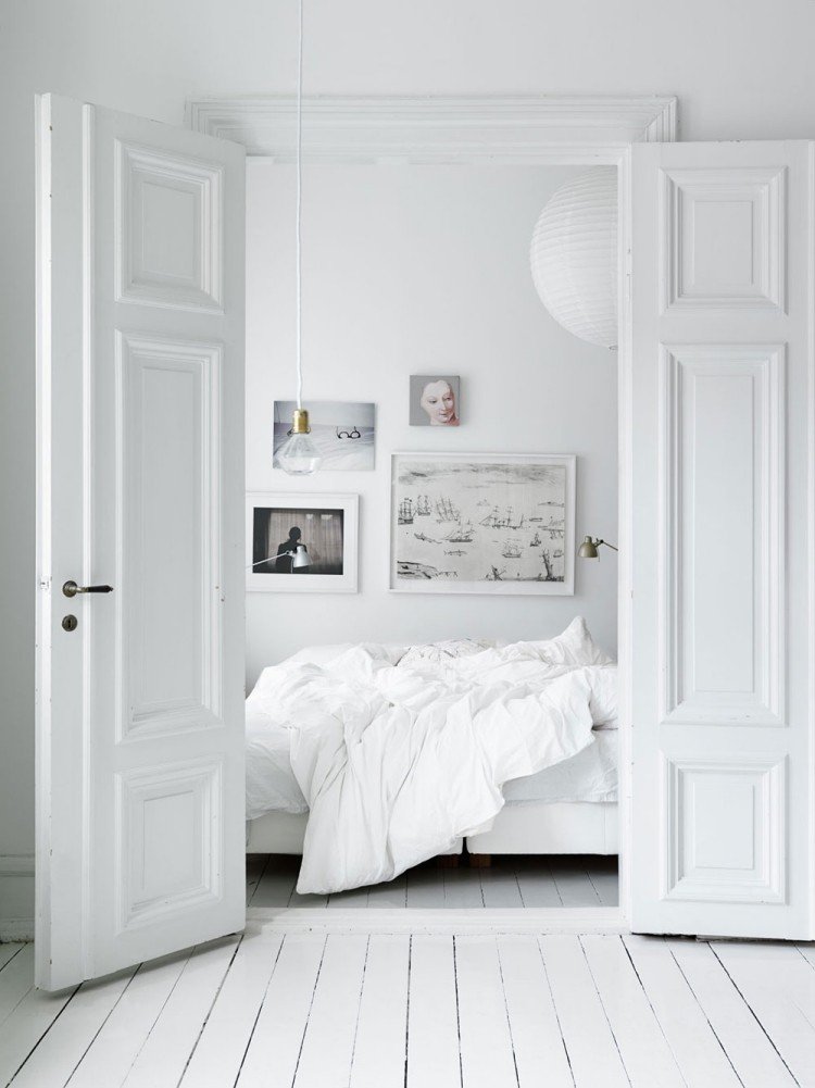 vita sovrum-möbler-stil-design-skandinaviska-dörrar-övergång-rum-ljus-bilder