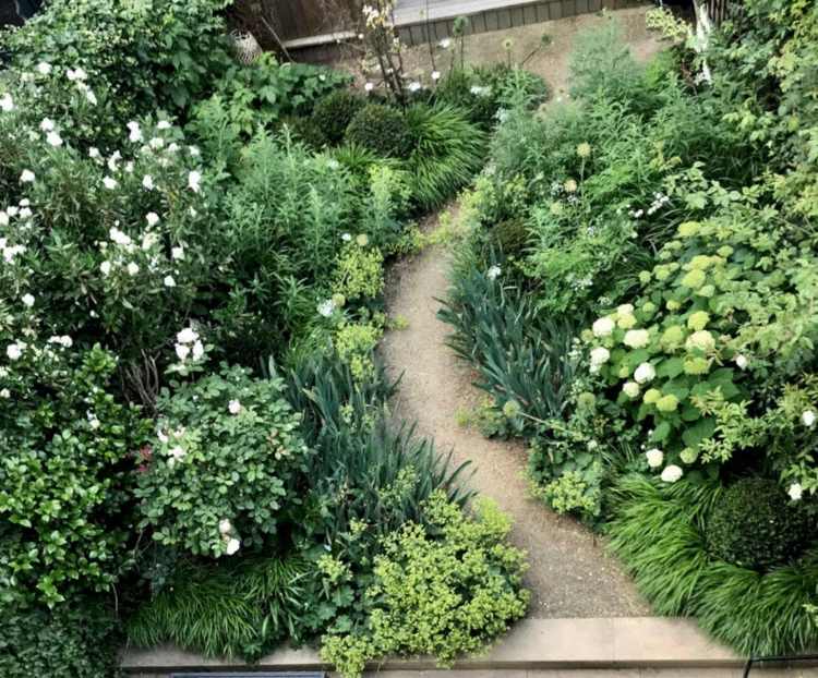 sheila jack london vit trädgård struktur ton i ton design
