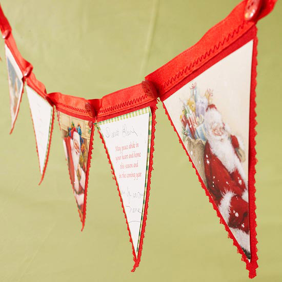 gör det själv krans-röd vit-julgran Nicholas representation