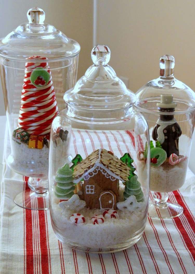 Julpynt i glaset gör-det-själv-gåvor-kök