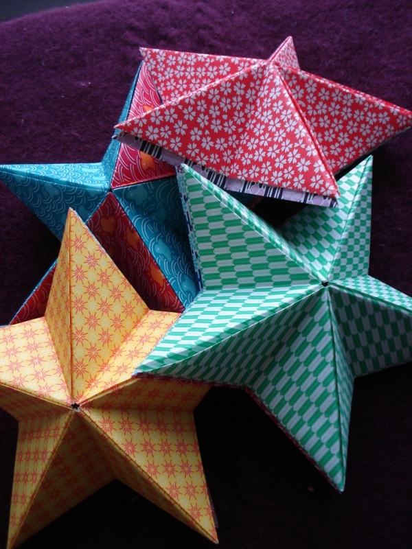 Origami fold star presentpapper tricks tips idéer jul
