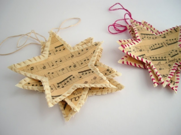 Julstjärnor tipsar kranspapper smycken hantverk med barn