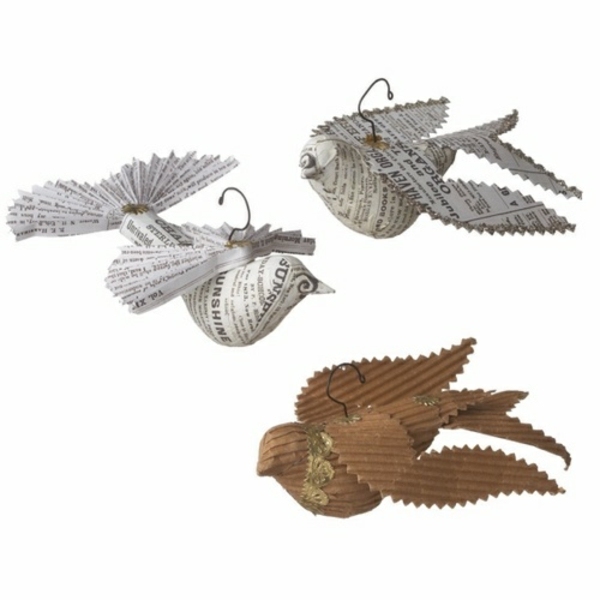 Tinkerpapper-fåglar-jul-dekoration-idéer