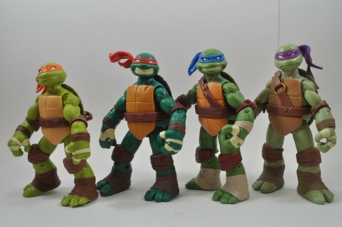 Ninja Turtles karaktärer