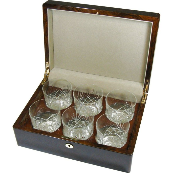 Kristallglas för whisky