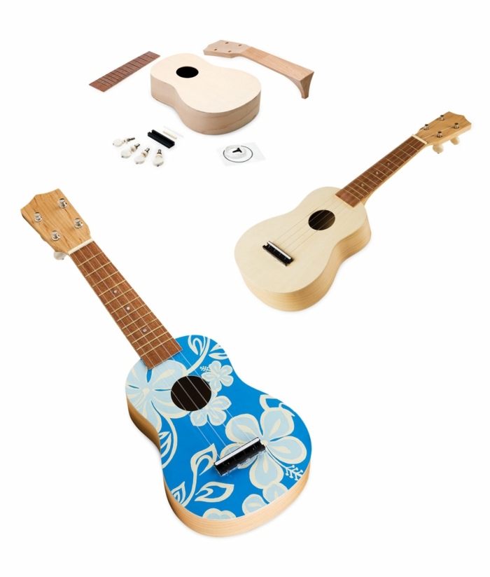 Musik-instrument-som-en-present-till-jul
