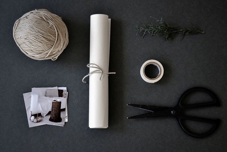 packning jul presenterar instruktioner-krävs-material