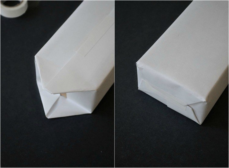 julklappar-packning-instruktioner-stick-ändar