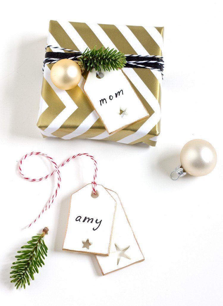 Julklappsinpackning-instruktioner-fimo-etikett-pyssel