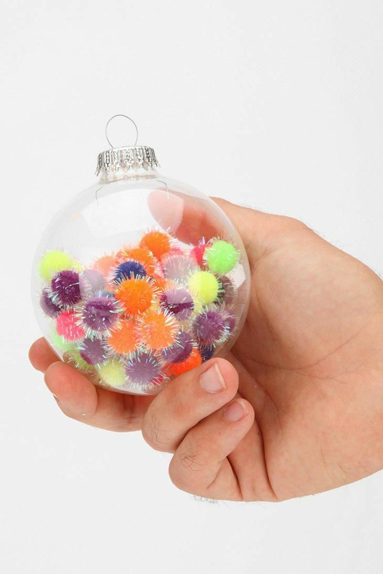 jul-bollar-fyll-glas-pomponger-glitter-färgglada-dekoration
