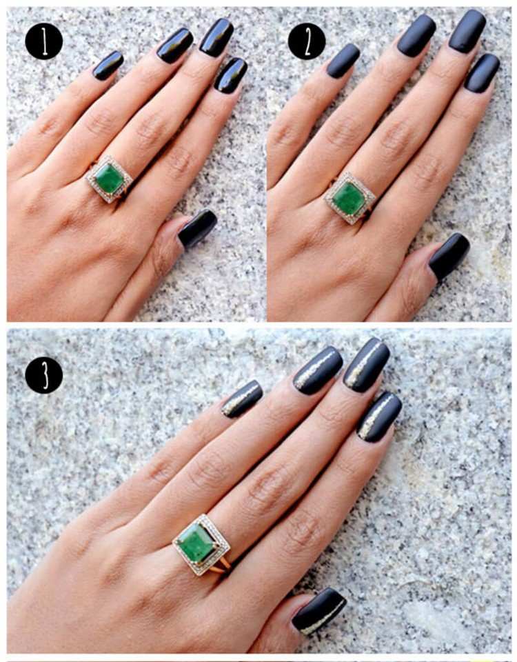 Jul naglar gel nagel design idéer jul