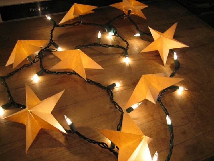 julstjärna belysning tinker fällbara origami lampor enkel instruktionsvideo