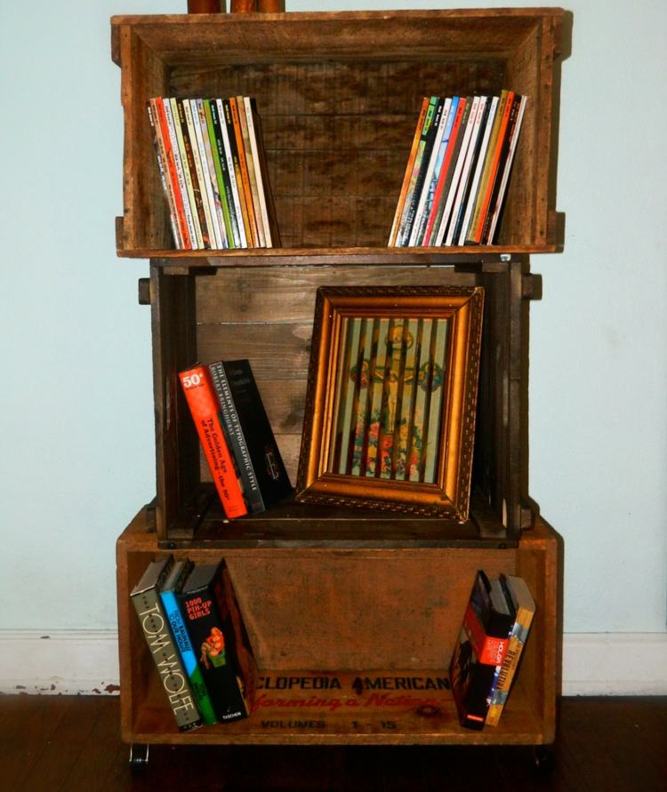 Vinlåda-hylla-bokhylla-shabby-stil-rustik