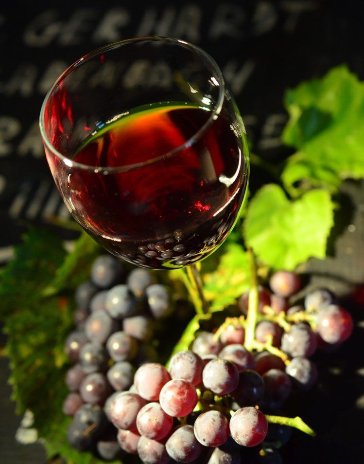 lagring av rött vin-glas-druva-vin