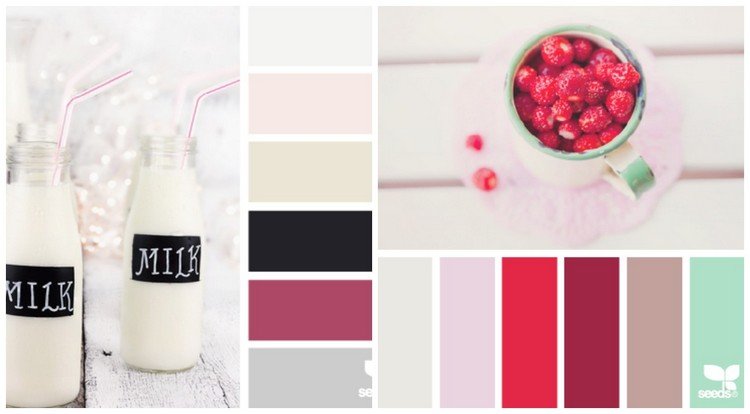 vilken-färg-kök-färg-palett-bär-röd-grädde-rosa-kombinera