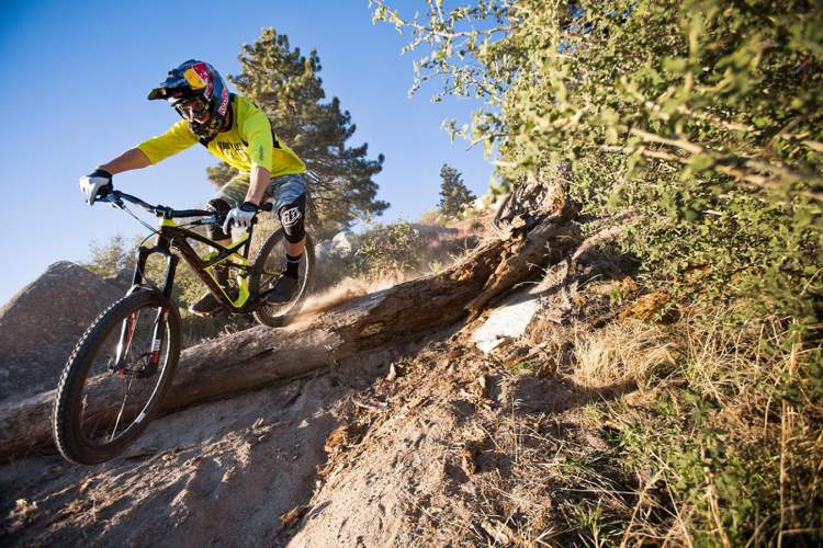 ramstorlek cykel höger mtb mountainbike terräng