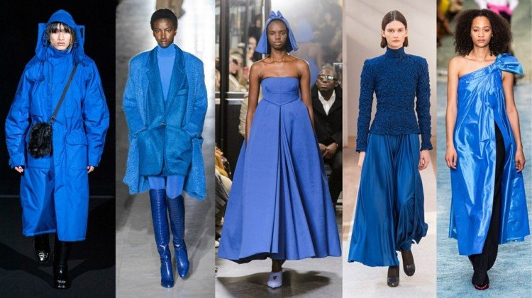 Lysande färger 2020 och 2021 på mode - Classic Blue för vintersäsongen