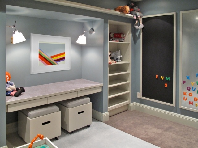 Barnrumsinredningstips ergonomiska möbler förvaringsutrymme skrivbordsbelysning