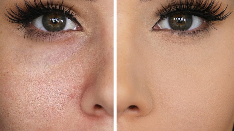 vilken smink döljer stora porer i problematisk hud och vilken foundation