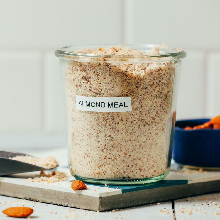 Almond Måltidsskillnad malda mandlar med skalet