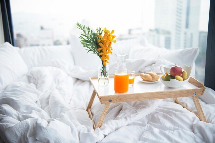Wellness Home Idéer Frukost i sängen Självvårdstips