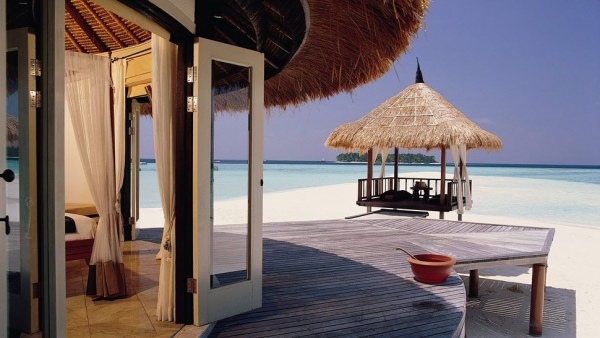 Lyxvilla på Maldiverna Banyan Tree Hotel