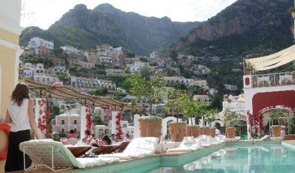Hotell med pool Le Sirenuse-In Positano-Italy