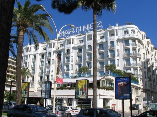 Designhotell Martinez Hotel i Cannes