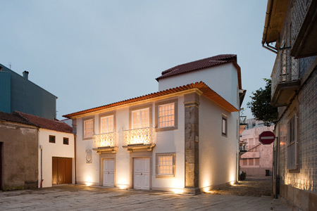 Modern arkitektur långt ifrån Portugal