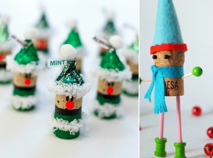 Imp tinker liten-kork-inspiration-grön-blå-halsduk-lätt