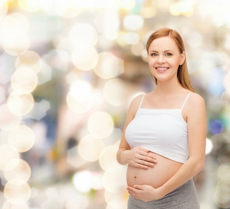 Förklarade kortfattat utvecklingen av fostret under graviditeten
