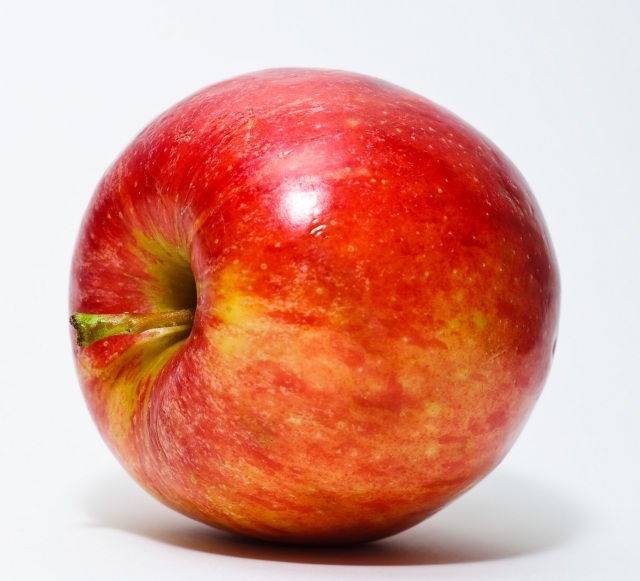 rött äpple godisrörelse smal stanna elegant