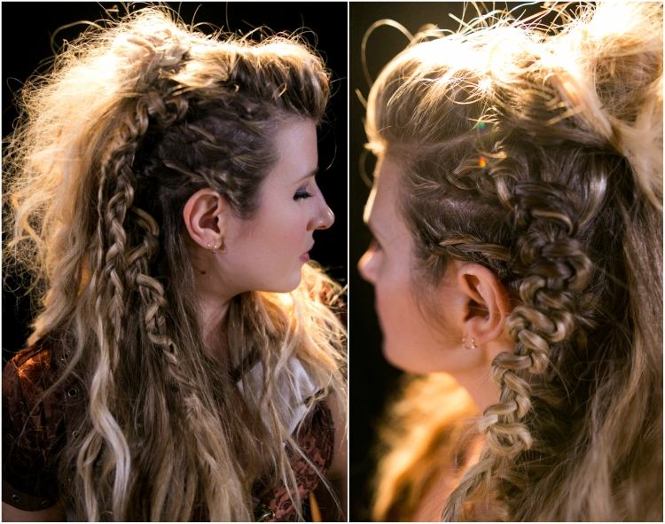 viking frisyrer kvinnor fläta fläta lagertha instruktioner