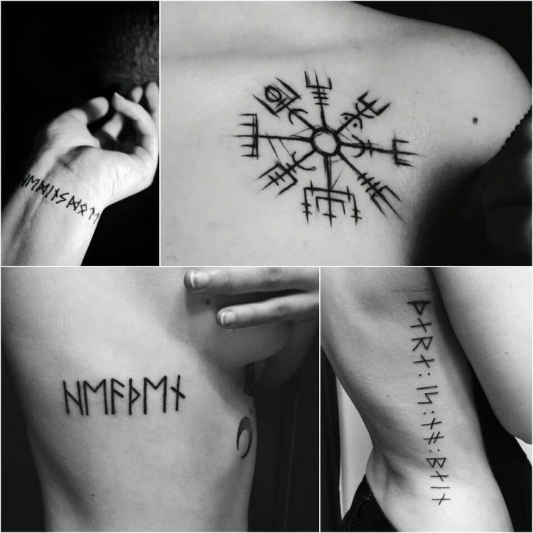 Vikingarunor tatueringar kvinnor