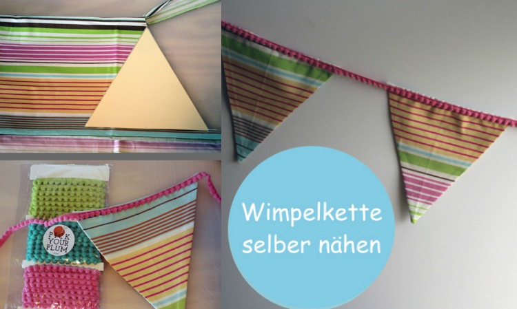 Vimpel-kedja-stäng-instruktioner-bobble-band-dekorativt band-dekorativ kantfärgad