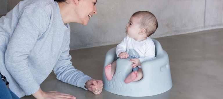 Speciell blöjfri kruka för spädbarn som ännu inte kan sitta självständigt